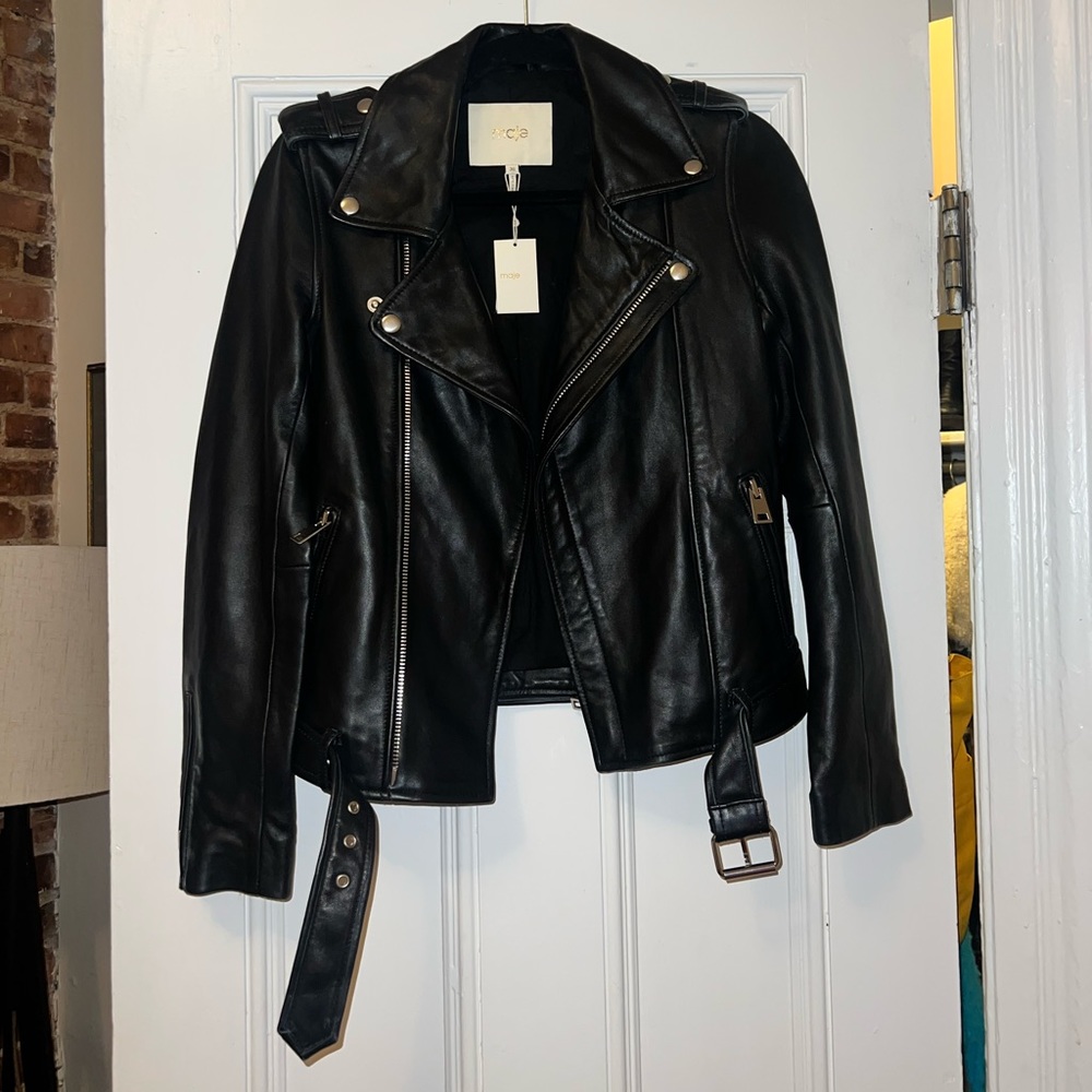 Maje Leather jacket